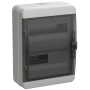 Корпус КМПн-24 TEKFOR IP65 черн. прозр. дверь пластик. IEK TF5-KP72-N-24-65-K03-K02