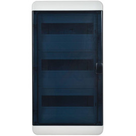 Корпус КМПн-36 TEKFOR IP65 черн. прозр. дверь пластик. IEK TF5-KP72-N-36-65-K03-K02