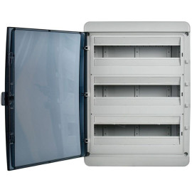 Корпус КМПн-54 TEKFOR IP65 черн. прозр. дверь пластик. IEK TF5-KP72-N-54-65-K03-K02