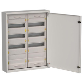 Корпус ЩРн-96 (2х48) TITAN 5 710х570х140 IP31 метал. сер. IEK TI5-50-N-2X048-31-7035