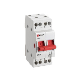 Переключатель трехпозиционный ТПС-63 2P 25А PROxima EKF TPS225