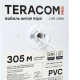Кабель витая пара U/UTP кат.5E 4 пары 24 AWG solid PVC сер. (м) TERACOM PRO EKF TRP-5EUTP-04PVC-GY-IN3