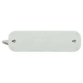 Удлинитель 4х3м без заземл. 10А IP20 Эксперт 2.2кВт ПВС 2х0.75 PROxima EKF UBA10-275-4-03