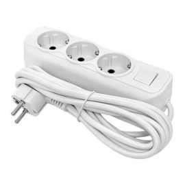 Удлинитель 3х3м с заземл. 16А IP20 Эксперт 3.0кВт с выкл. ПВС 3х1 PROxima EKF UBA16-310-3-03i