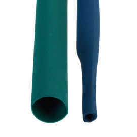 Набор трубок термоусадочных тонкостен. ТТУ 2/1; 4/2; 6/3; 8/4 (З; С; К; Ч) 20х8см разноцвет. IEK UDRS-D2-D8-10-3