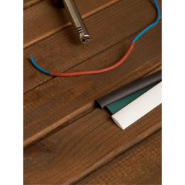 Набор трубок термоусадочных тонкостен. ТТУ 2/1; 4/2; 6/3; 8/4 (З; С; К; Ч) 20х8см разноцвет. IEK UDRS-D2-D8-10-3