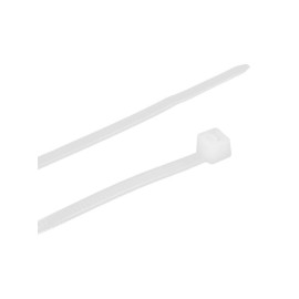 Хомут кабельный 3.6х200 нейл. бел. (уп.100шт) IEK UHH31-D036-200-100