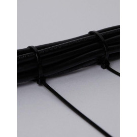 Хомут кабельный 3.6х350 нейл. черн. (уп.100шт) IEK UHH32-D036-350-100