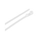 Хомут кабельный 3.5х100 нейл. бел. с отвер. для креп. ХОК (уп.100шт) IEK UHH40-4-100-100