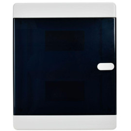 Корпус ЩРН-П-18 UNION Compact IP41 черн. прозр. дверь пластик. IEK UIC-KP12-N-18-41-K01