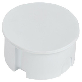 Коробка распаячная СП 80х40 КМ41024 для полых стен (метал. лапки. с крышкой) IEK UKG01-080-040-000-M