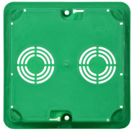 Коробка распаячная СП 92х92х45 КМ41021 для полых стен (с саморезами метал. лапки. с крышкой) IEK UKG11-092-092-040-M