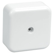 Коробка распаячная ОП 50х50х20 IP20 КМ41206-01 (4 клем. 3кв.мм) бел. IEK UKO10-050-050-020-K01