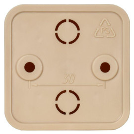 Коробка распаячная ОП 50х50х20 IP20 КМ41206-04 (4 клем. 3кв.мм) сосна IEK UKO10-050-050-020-K34