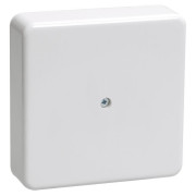 Коробка распаячная ОП 75х75х20 IP40 КМ41212-01 (6 клем. 6кв.мм) бел. IEK UKO10-075-075-020-K01