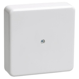 Коробка распаячная ОП 75х75х20 IP40 КМ41212-01 (6 клем. 6кв.мм) бел. IEK UKO10-075-075-020-K01
