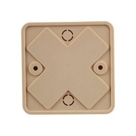 Коробка распаячная ОП 75х75х20 IP20 КМ41212-04 (6 клем. 6кв.мм) сосна IEK UKO10-075-075-020-K34