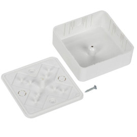 Коробка распаячная ОП КМ 75х75х28 бел. IEK UKO10-075-075-028-K01-E