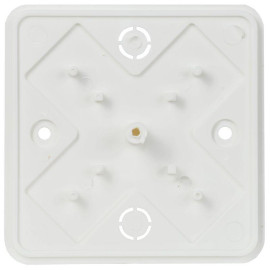 Коробка распаячная ОП КМ 75х75х28 бел. IEK UKO10-075-075-028-K01-E