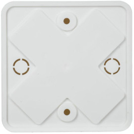 Коробка распаячная ОП КМ 75х75х28 бел. IEK UKO10-075-075-028-K01-E