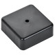 Коробка распаячная ОП 75х75х28 черн. IEK UKO10-075-075-028-K02-E