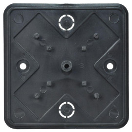 Коробка распаячная ОП 75х75х28 черн. IEK UKO10-075-075-028-K02-E