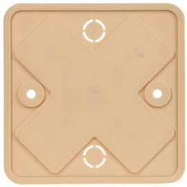 Коробка распаячная ОП 75х75х28 IP20 КМ41216-04 (6 клем. 6кв.мм) сосна IEK UKO10-075-075-028-K34