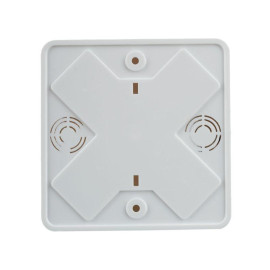 Коробка распаячная ОП 100х100х29 IP20 KM41219 (6 клем. 6кв.мм) бел. IEK UKO10-100-100-029-K01