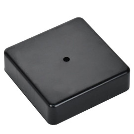 Коробка распаячная ОП 100х100х29 черн. IEK UKO10-100-100-029-K02-E