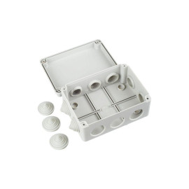 Коробка распаячная ОП 150х110х70 IP44 KM41241 (10 каб.ввод.) IEK UKO10-150-110-070-K41-44