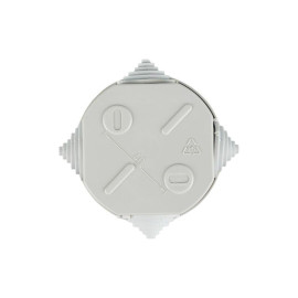 Коробка распаячная ОП 75х40 IP44 KM41237 (4 каб.ввод.) IEK UKO11-075-040-000-K41-44