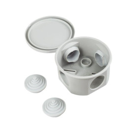 Коробка распаячная ОП 75х40 IP44 KM41237 (4 каб.ввод.) IEK UKO11-075-040-000-K41-44