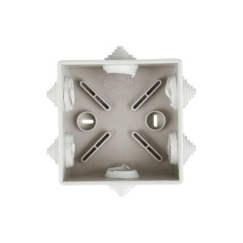 Коробка распаячная ОП 85х85х40 IP44 KM41235 (6 каб.ввод.) IEK UKO11-085-085-040-K41-44