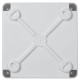 Коробка распаячная ОП КМ 100х100х45 IP44 6 вводов бел. IEK UKO11-100-100-045-K01-44