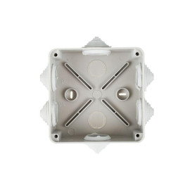 Коробка распаячная ОП 100х100х50 IP44 KM41233 (6 каб. ввод.) IEK UKO11-100-100-050-K41-44
