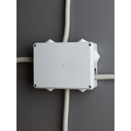 Коробка распаячная ОП 190х140х70 IP44 КМ41243 RAL7035 IEK UKO11-190-140-070-K41-44