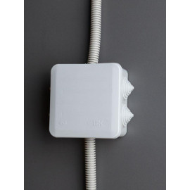 Коробка распаячная ОП 100х100х50 IP44 КМ41255 IEK UKOZ11-100-100-050-K41-44