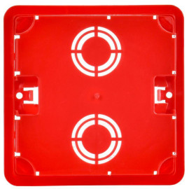 Коробка распаячная СП 92х92х45 IP20 КМ41001 (с саморезами с крышкой) IEK UKT11-092-092-040