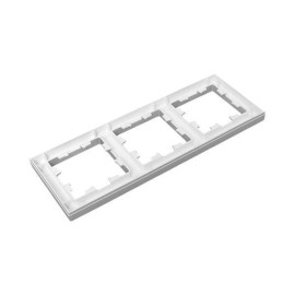 Рамка 3-м Эпика пластик алюм. EKF UP1-FPA-03