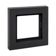 Рамка 1-м Эпика IP44 пластик черн. EKF UP1-FPB-01-44