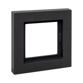 Рамка 1-м Эпика IP44 пластик черн. EKF UP1-FPB-01-44