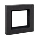 Рамка 1-м Эпика IP44 пластик черн. EKF UP1-FPB-01-44