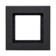 Рамка 1-м Эпика IP44 пластик черн. EKF UP1-FPB-01-44