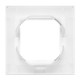 Рамка 1-м Эпика IP44 пластик бел. EKF UP1-FPW-01-44