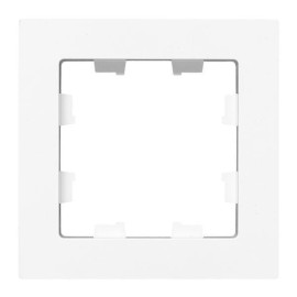 Рамка 1-м Эпика пластик бел. EKF UP1-FPW-01