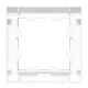 Рамка 1-м Эпика пластик бел. EKF UP1-FPW-01