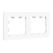 Рамка 2-м Эпика пластик бел. EKF UP1-FPW-02