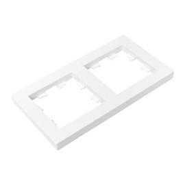 Рамка 2-м Эпика пластик бел. EKF UP1-FPW-02