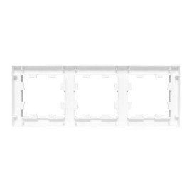 Рамка 3-м Эпика пластик бел. EKF UP1-FPW-03