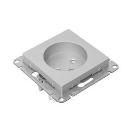 Розетка СП Эпика 16А без заземл. без шторок механизм алюм. EKF UP1-SOA-100